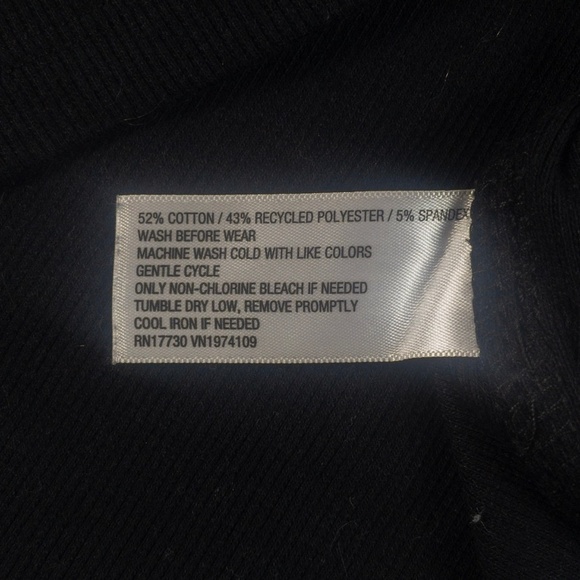 Universal Thread Target Corset-Style Black Ribbed Stretch Tank Women's Sz Large - Picture 5 of 5